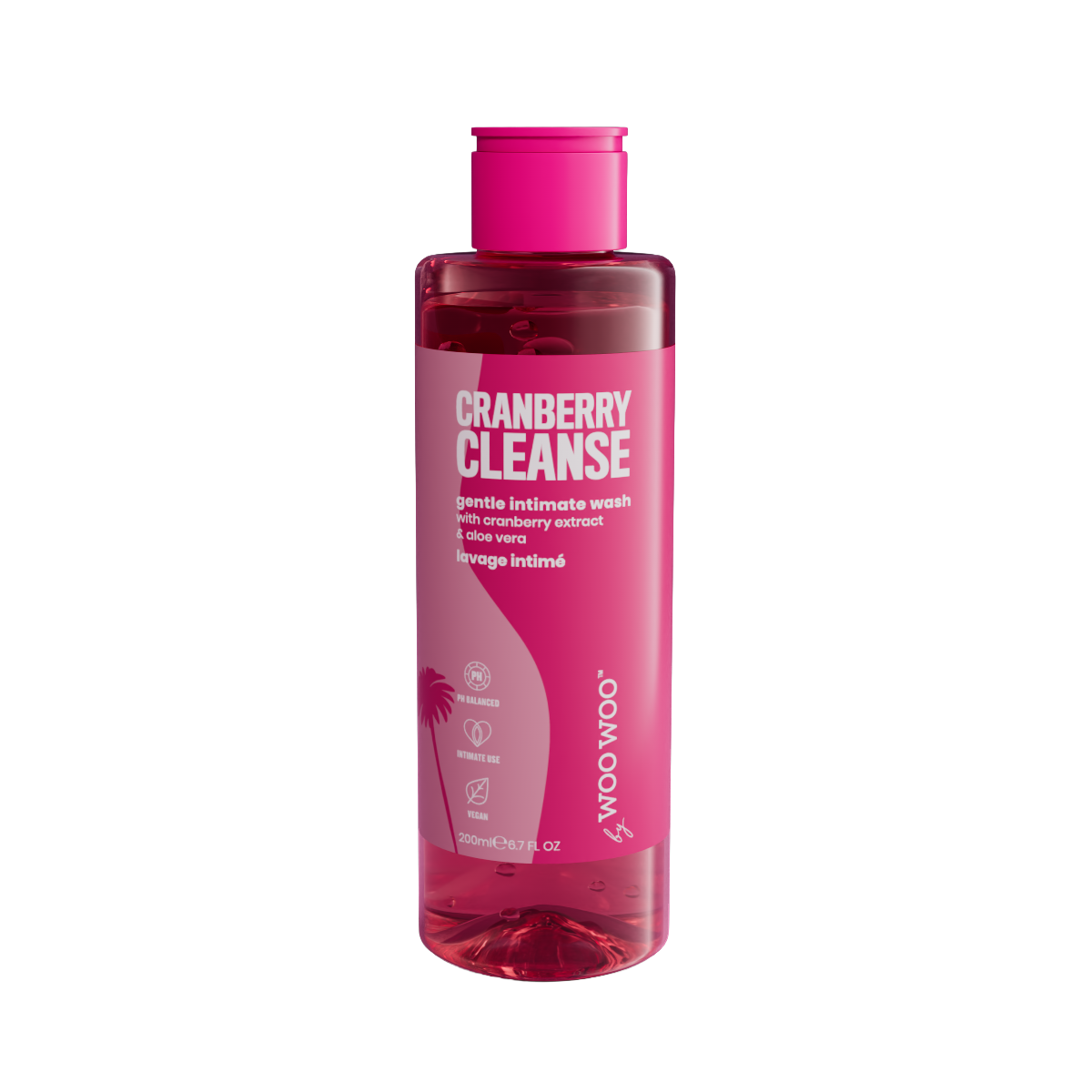 WooWoo Cranberry Cleanse! pH-Balanced Intimate Wash