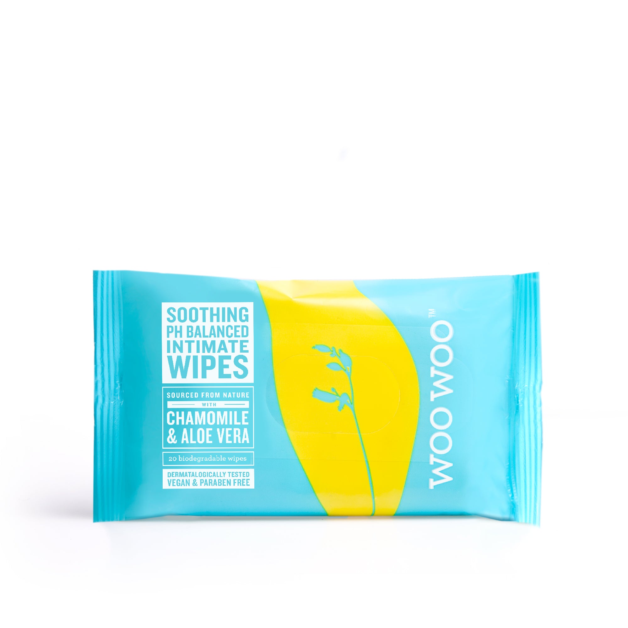 WooWoo Soothe it! Chamomile & Aloe Vera Intimate Wipes