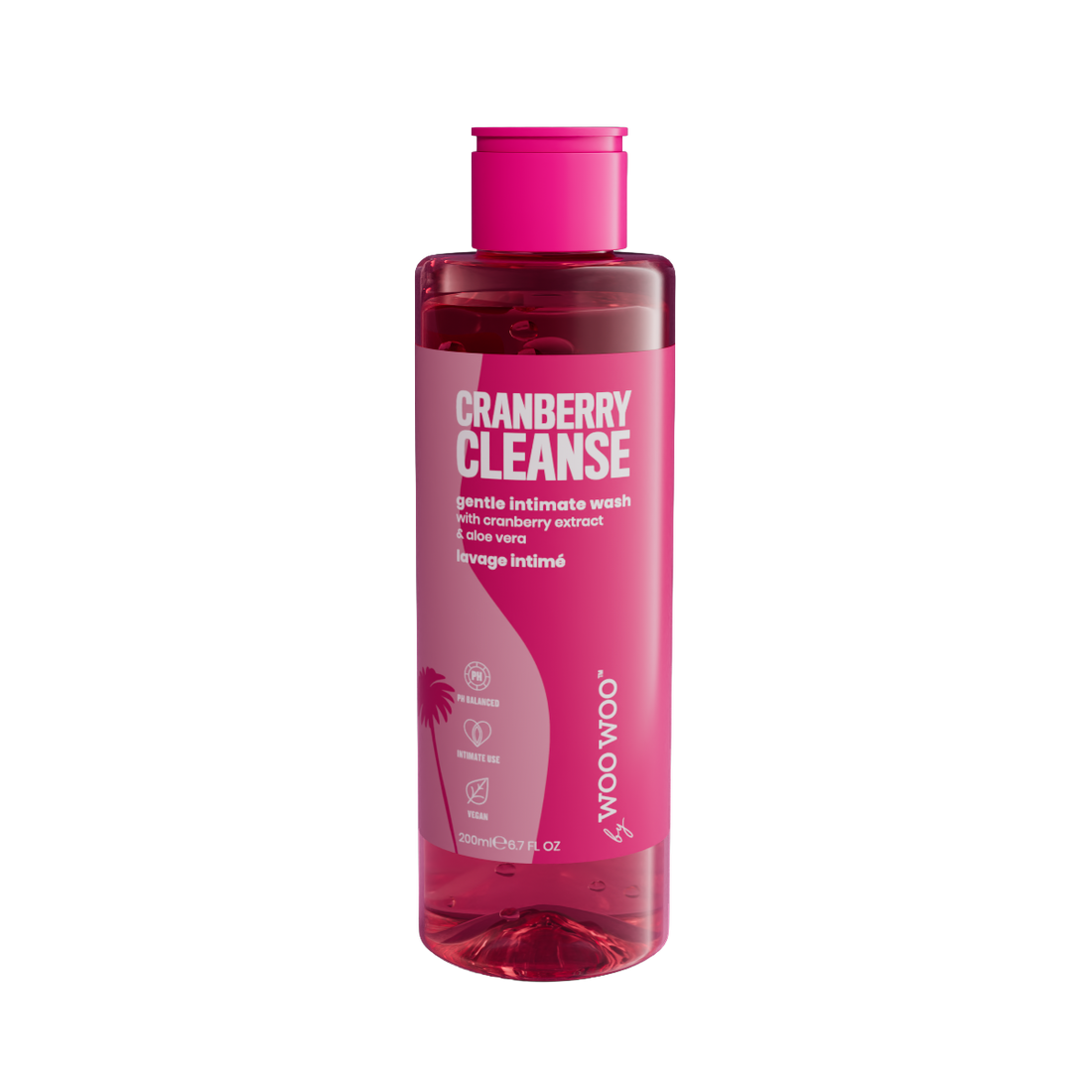WooWoo Cranberry Cleanse! pH-Balanced Intimate Wash