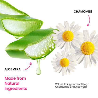 aloe vera plant for skin lightening WooWoo Chamomile Cleanse! pH-Balanced Body Wash