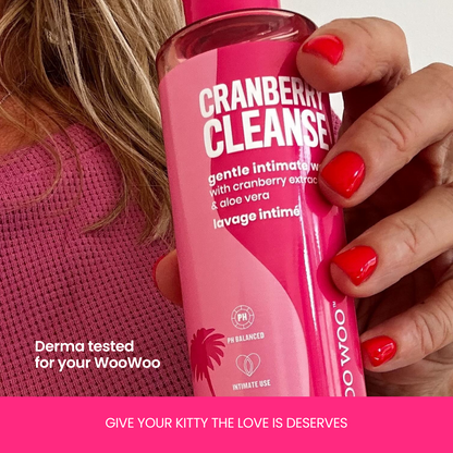 WooWoo Cranberry Cleanse! pH-Balanced Intimate Wash