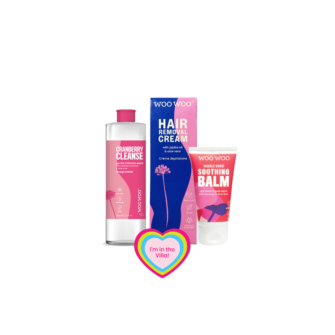 Dreams come WOO: Cranberry Soothing Balm, Gentle Wash &amp; Hair Removal