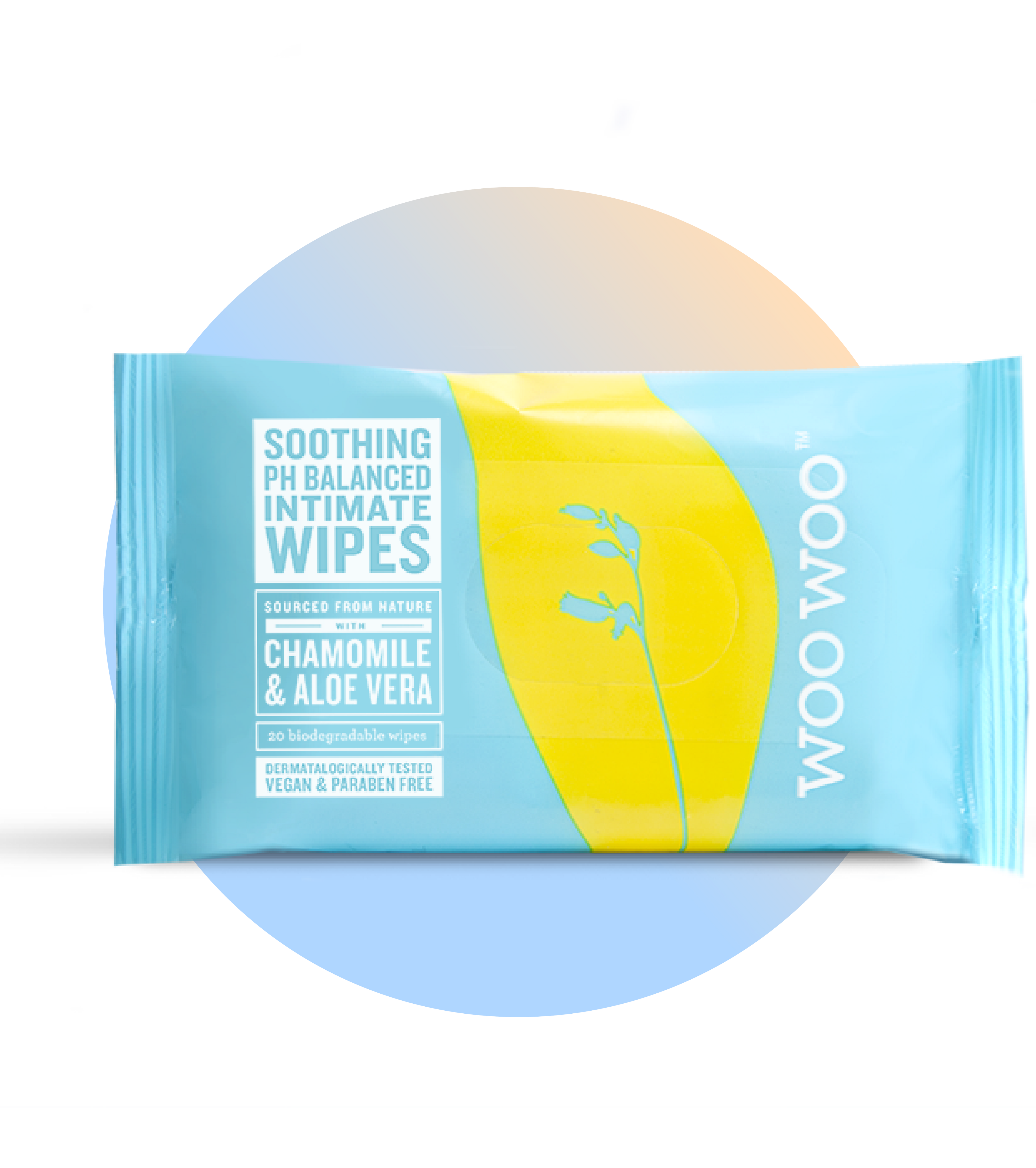 WooWoo Soothe it! Chamomile &amp; Aloe Vera Intimate Wipes