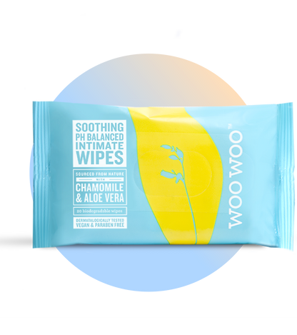 WooWoo Soothe it! Chamomile &amp; Aloe Vera Intimate Wipes