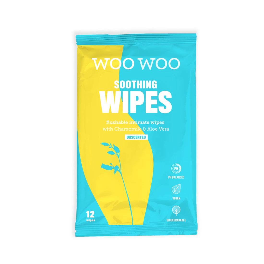 WooWoo Soothe it! Chamomile &amp; Aloe Vera Intimate Wipes
